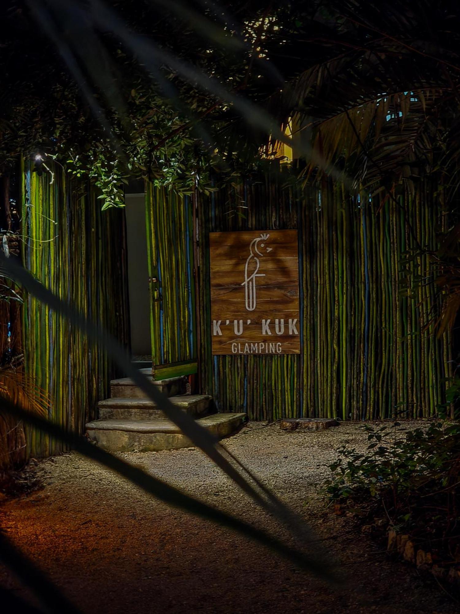 Appartement Ku Kuk Glamping à Chemuyil Extérieur photo