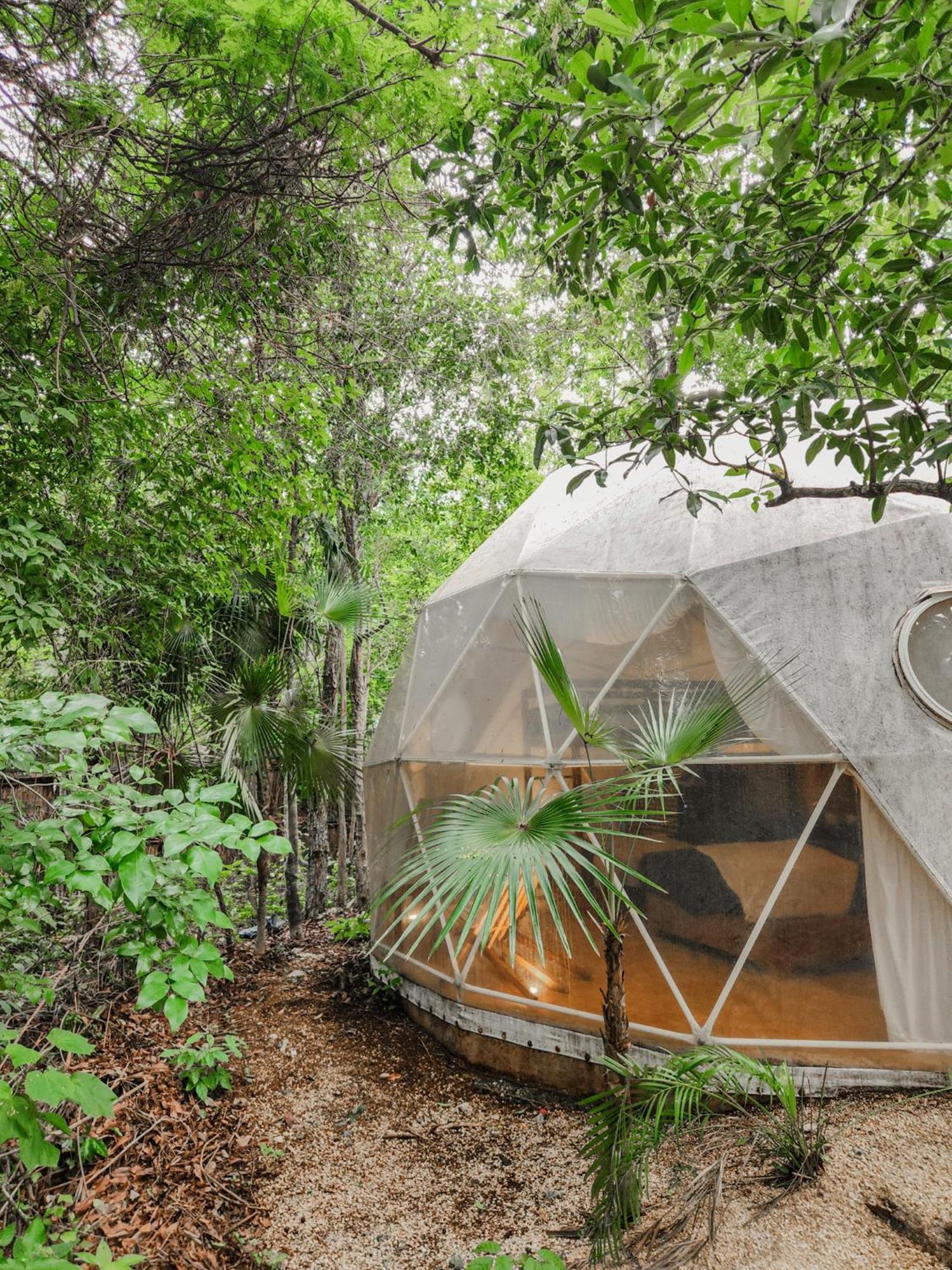 Appartement Ku Kuk Glamping à Chemuyil Extérieur photo
