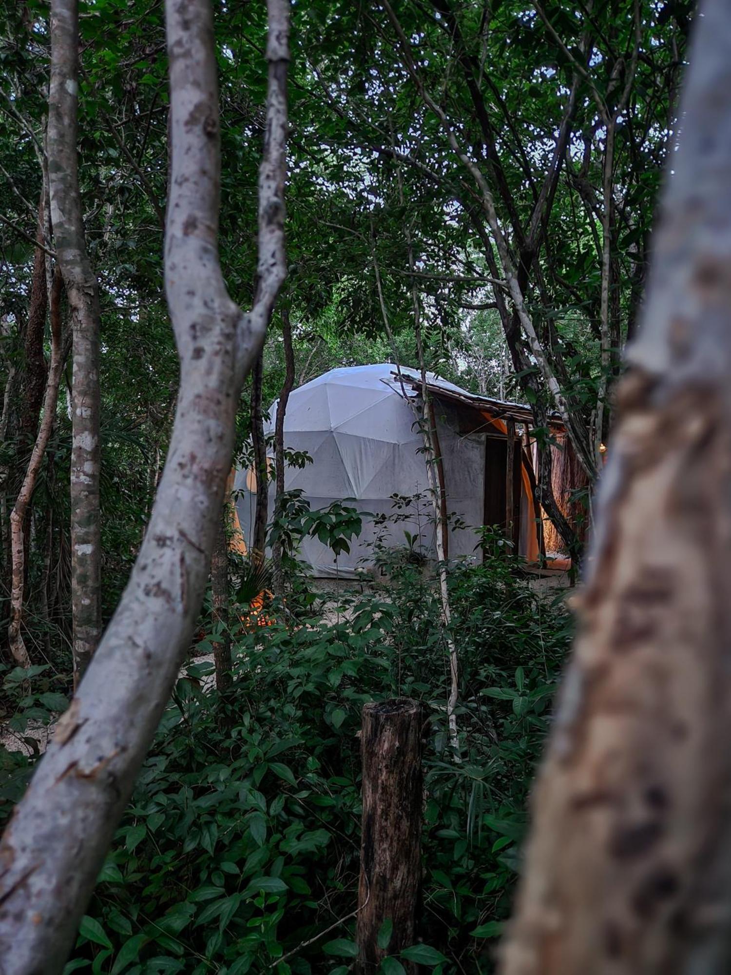 Appartement Ku Kuk Glamping à Chemuyil Extérieur photo