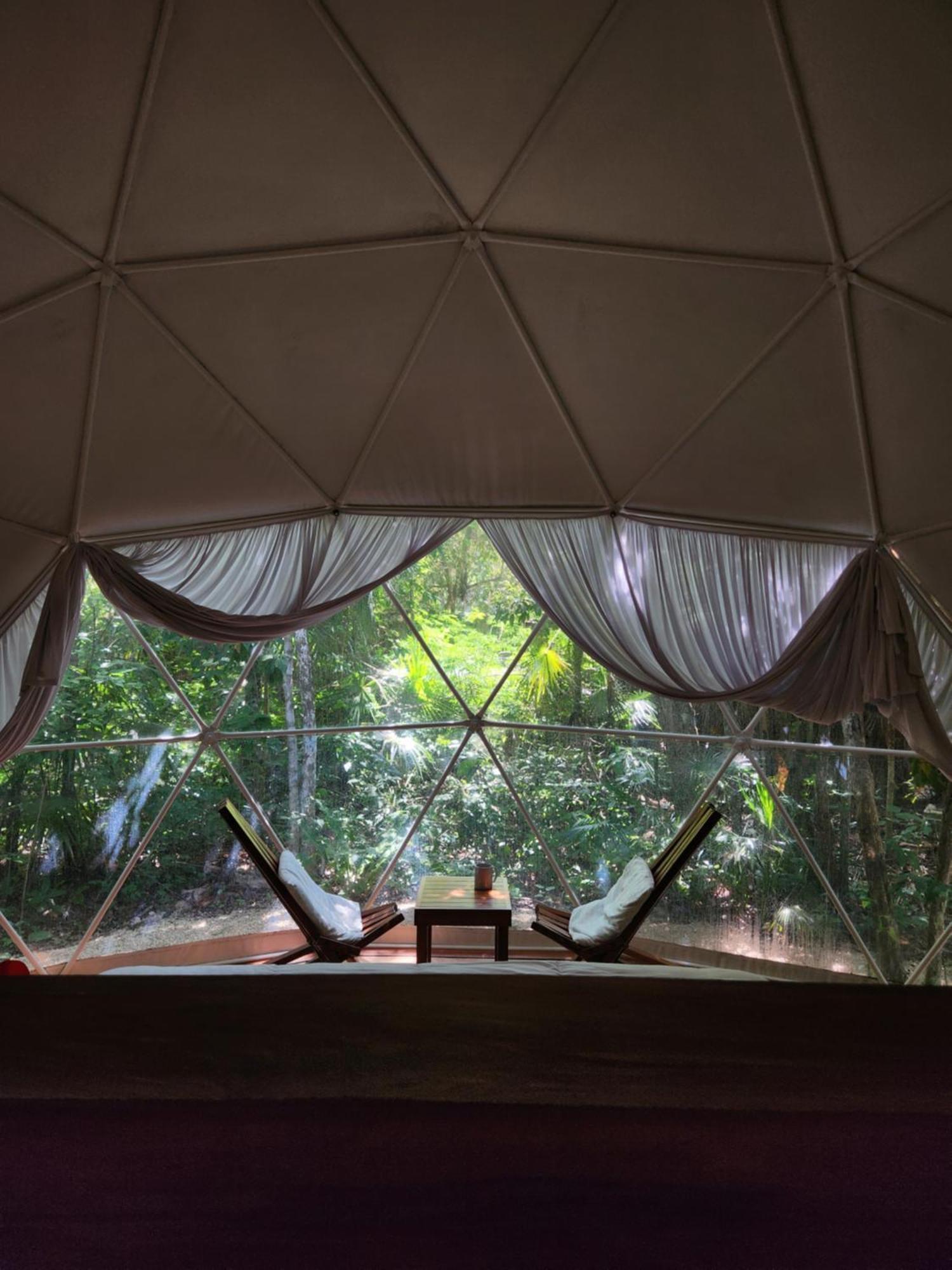 Appartement Ku Kuk Glamping à Chemuyil Extérieur photo