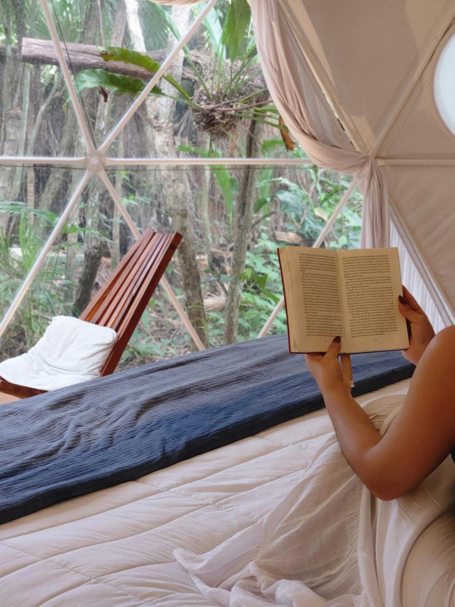 Appartement Ku Kuk Glamping à Chemuyil Extérieur photo