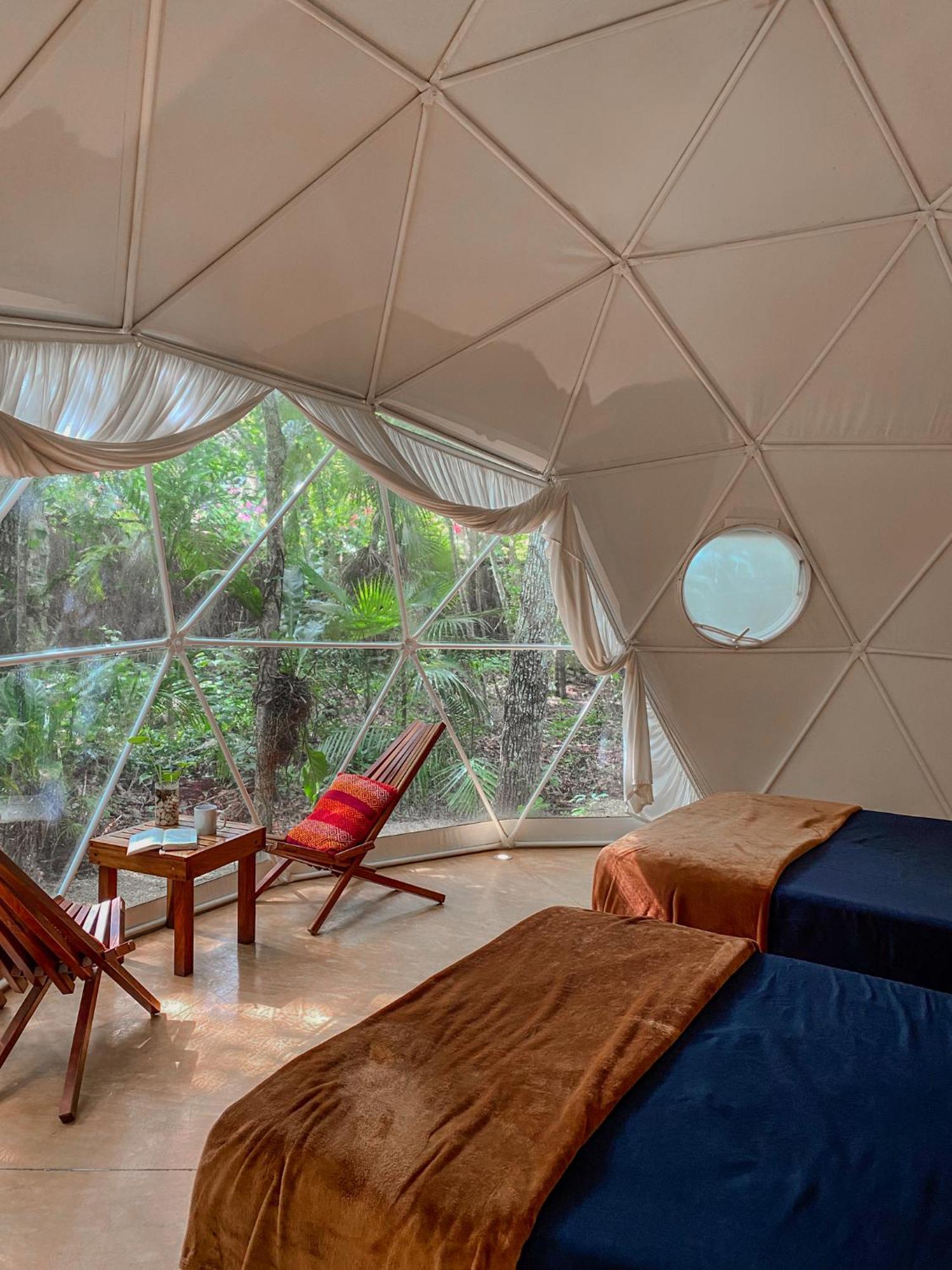 Appartement Ku Kuk Glamping à Chemuyil Extérieur photo