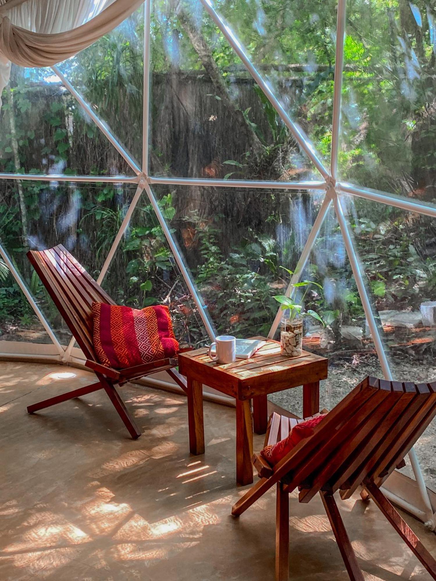 Appartement Ku Kuk Glamping à Chemuyil Extérieur photo