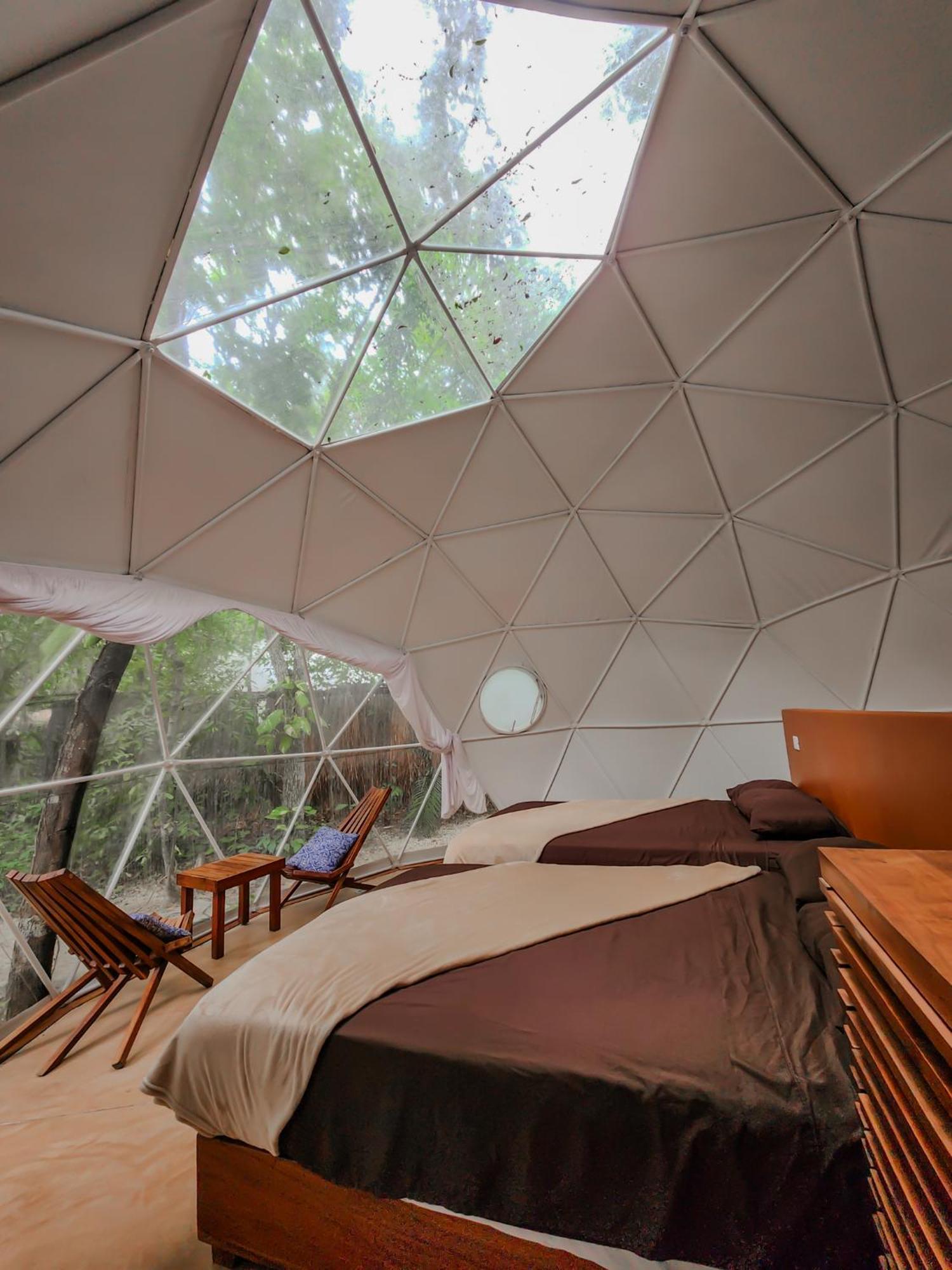 Appartement Ku Kuk Glamping à Chemuyil Extérieur photo