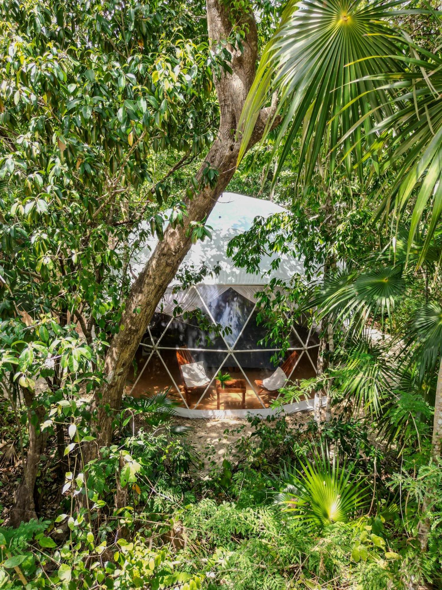 Appartement Ku Kuk Glamping à Chemuyil Extérieur photo